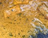 A picture of step 7 of Lasooni Paneer A thick gravy flavourful Paneer Dish.