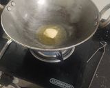 A picture of step 3 of Paneer Masala.