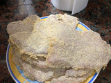 Milanesa con puré salsa y queso