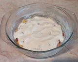 Tojásos-kukoricás rakottas recept fázis 4 fotója