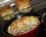 Foto del paso 4 de la receta: Pechuga de pollo (Rellena de Queso y Espinaca con crema de hongos!