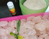 Foto langkah ke 1 dari resep Manisan Buah Kolang Kaling Pandan.