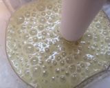 Mézes matcha torta fekete szezámmal recept fázis 6 fotója