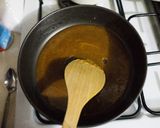 A picture of step 2 of Chocoflan (Impossible Cake).