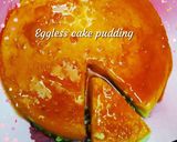 A picture of step 6 of Eggless cake pudding.