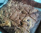 Foto langkah ke 8 dari resep Cheese Cake Brownies.