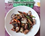 Foto langkah ke 5 dari resep Ikan Tongkol + Terong masak Kecap.