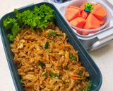 Foto langkah ke 4 dari resep Makaroni Goreng Bumbu Bamboe_Bekal Sekolah.