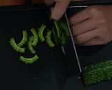 金沙苦瓜/鹹蛋苦瓜的食譜步驟3照片