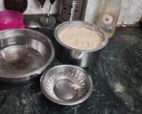 A picture of step 2 of Dahi vada.