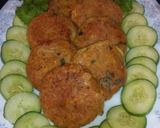 A picture of step 1 of Shami kabab with simple White Rice.