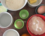 Foto langkah ke 1 dari resep Donat Labu Kuning, lembut.
