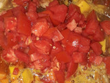 Guiso de arroz con pollo