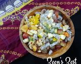 A picture of step 4 of Monsoon Fruit Cocktail Salad.