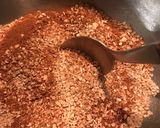 Foto del paso 1 de la receta: Torta invertida de manzanas y peras; avena con aroma a canela