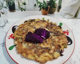 Foto langkah ke 6 dari resep Omelette Kol Ungu.