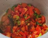 A picture of step 3 of Dal dhokli.