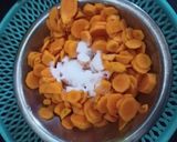 A picture of step 1 of Fresh Amla Turmeric Instant pickle.