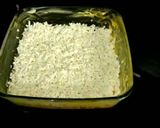 A picture of step 2 of Knafeh na'ameh (traditional palestinian recipe).