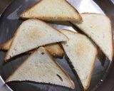 A picture of step 1 of Potato Toast.