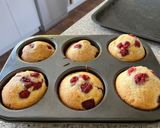 Foto del paso 7 de la receta: Muffins con frambuesas