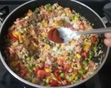 A picture of step 7 of Mexican Rice.