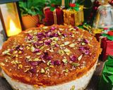 गाजर हलवा चीज़ केक(gajar halwa cheese cake recipe in Hindi) रेसिपी चरण 4 फोटो