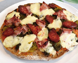 Foto del paso 5 de la receta: Torta Gallega de Lacón con Grelos