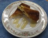 A picture of step 6 of Spring roll sweets.