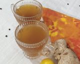 A picture of step 5 of Ginger Lemon Tea.