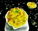 A picture of step 7 of Kesari chawal.