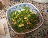 Foto del paso 3 de la receta: Ensalada de rúcula, piña y queso feta