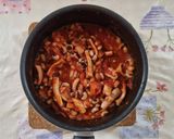 Foto del passaggio 5 della ricetta Totani in umido con fagioli occhio nero
