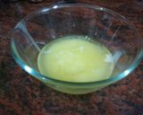 A picture of step 1 of Nankhatai.