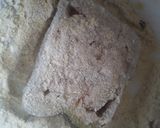 Foto del paso 1 de la receta: Sándwich🥪 de berenjenas🍆 empanizadas en pan turco🍞