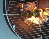 Foto del paso 6 de la receta: Brochetas Asadas (Kebabs)