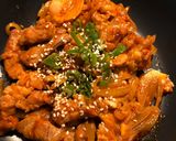 รูปขั้นตอนการทำที่ 4 ของ หมูผัดโคชูจัง