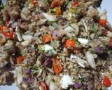 Foto langkah ke 5 dari resep Ikan Kembung Suwir Sambal Matah.