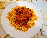 Sűrű sertès pörkölt pritamínpaprikàval 🐷🌶🫑🥣🍺 recept fázis 5 fotója