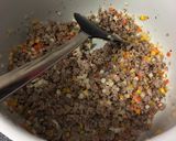 A picture of step 1 of Instant pot Goulash.