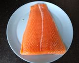 A picture of step 5 of Salmon with vegetables.