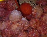 Foto del paso 2 de la receta: Pasta Seca con Salsa de Albóndigas de Carne