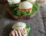 Foto langkah ke 4 dari resep Burger Bakpao.