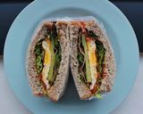 A picture of step 4 of Breakfast with Rolled Sandwich (Eat Clean).