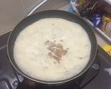 Foto langkah ke 8 dari resep Spageti Creamy Fettucine/Carbonara Dancow sederhana.