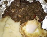 Foto del paso 1 de la receta: Hígado con puré