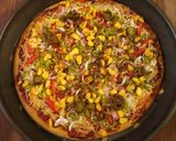 A picture of step 3 of No Yeast Pizza.