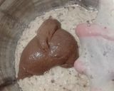 Foto langkah ke 2 dari resep Mix Seeds Double Chocolate Sourdough Bread (Kabuki Gold).