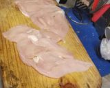 Foto del paso 1 de la receta: Supremas de pollo rellenas al micro