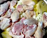 Pas rețetă Aripioare (pulpe, piept, ce vreți) cu legume 2 fotografie